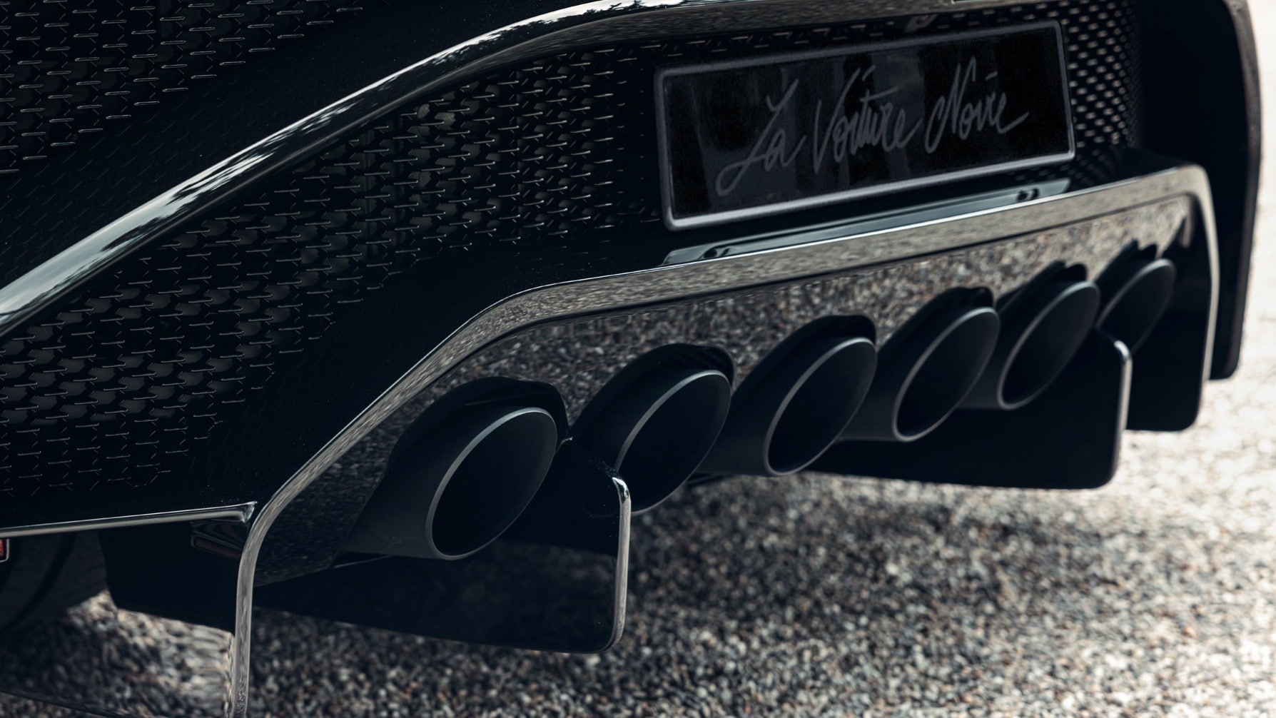 Bugatti The Black Car 2021