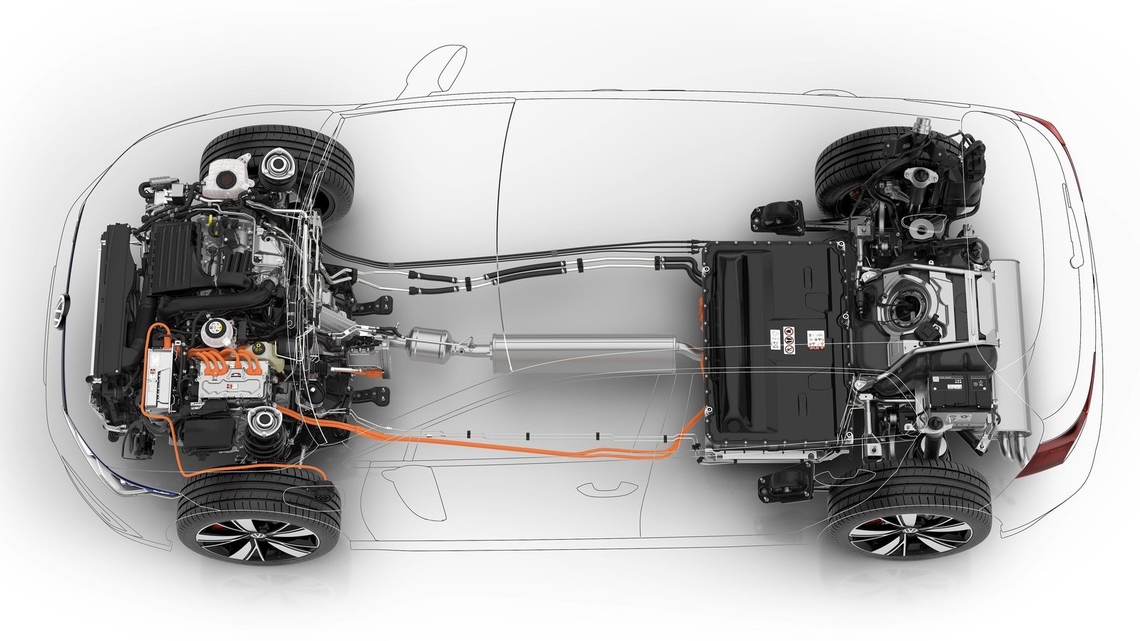 2021 Volkswagen Golf GTE plug-in hybrid drive