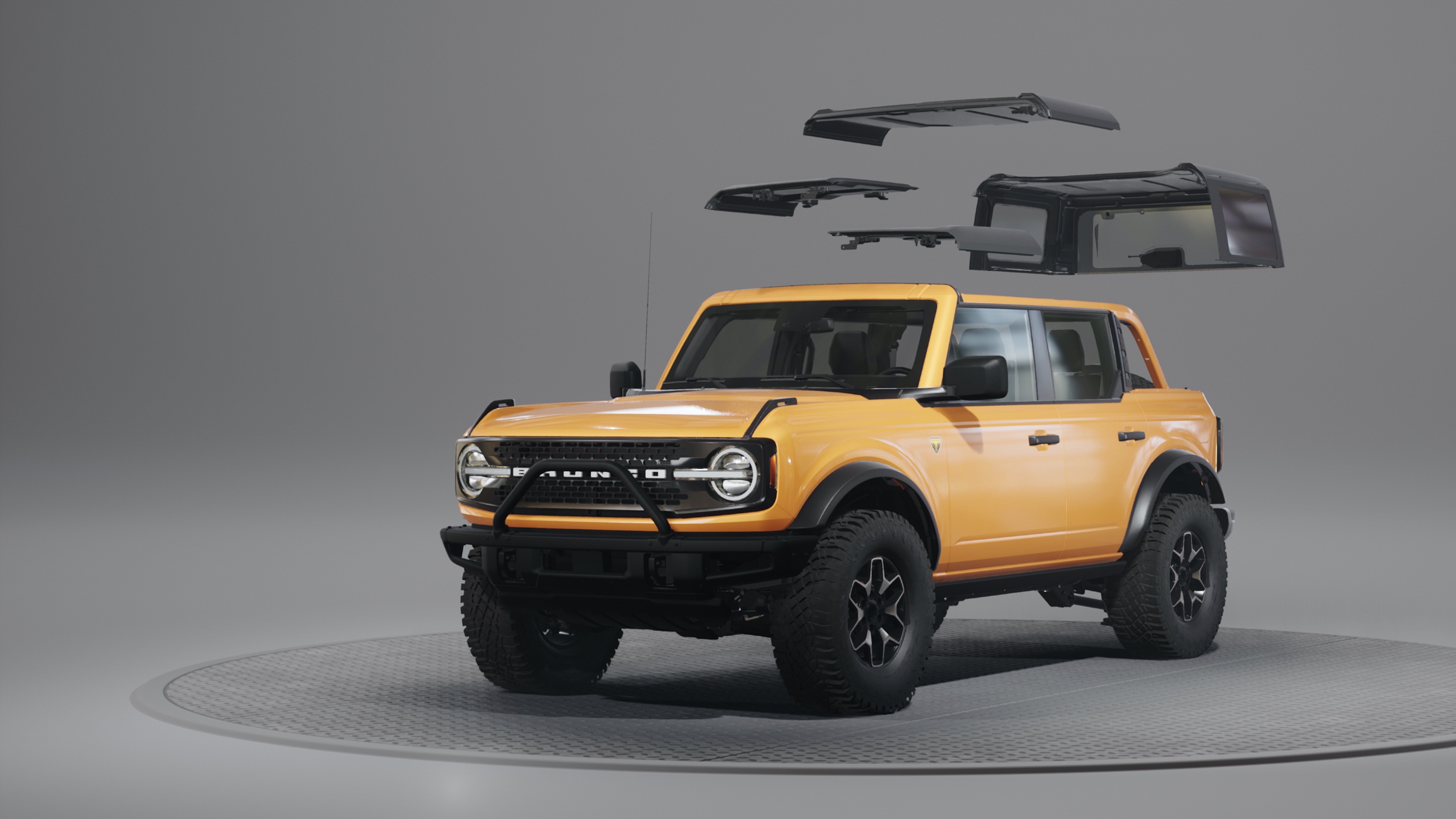 2021 Ford Bronco roof concept 