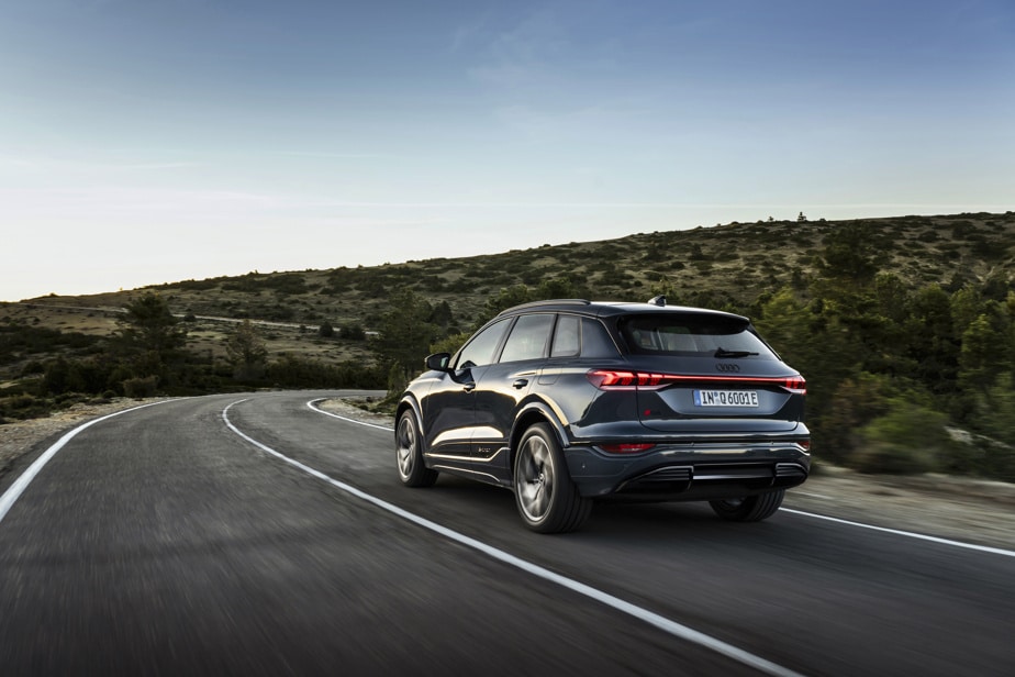 The Audi Q6 e-tron uses a brand new electric platform called Premium Platform Electric (PPE), created with Porsche.
